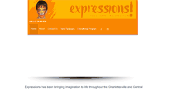 Desktop Screenshot of expressionsfacepainting.com